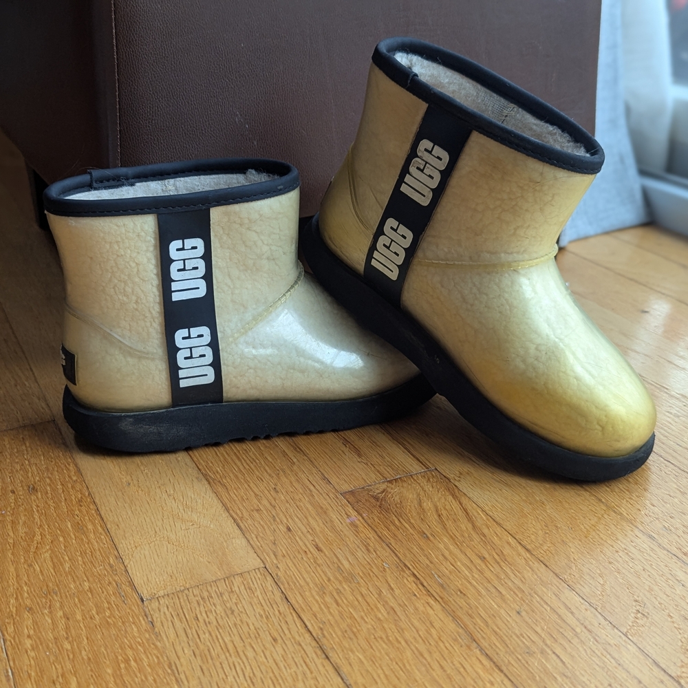 UGG Kids Yellow Boots
